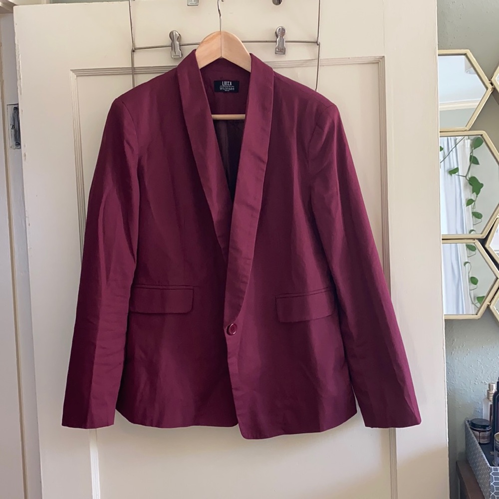WildFang Maroon Blazer